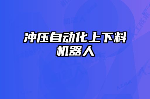沖壓自動(dòng)化上下料機器人